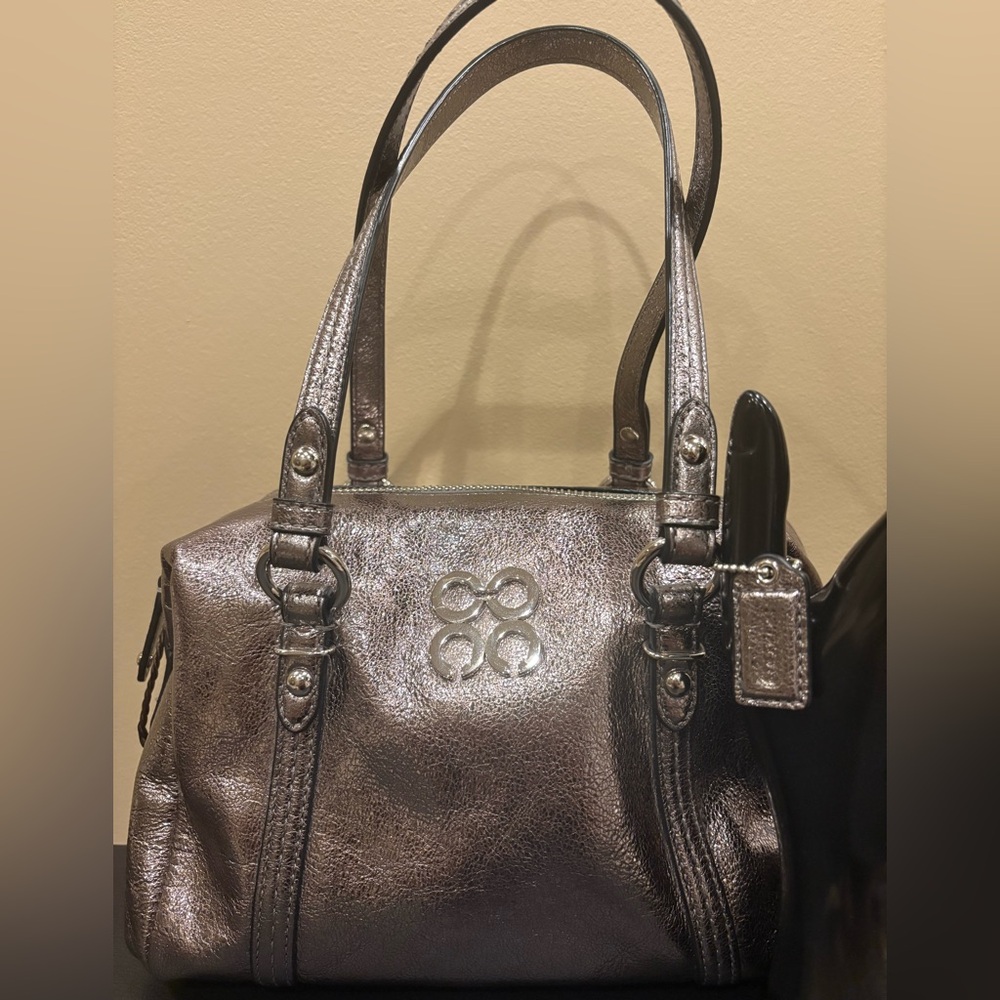Coach Metallic Bronze Handbag